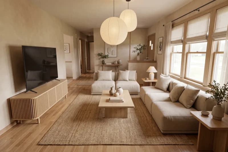Redesign a room: sample result